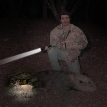 Load image into Gallery viewer, LUMENSHOOTER LS250 Long Range Hunting Light Kit, Green Red White Interchangeable LED Modules, Predator Flashlight for Coyote Hog Fox and Varmint