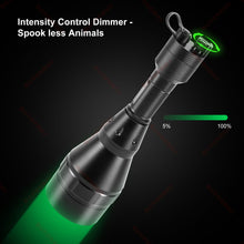 Load image into Gallery viewer, LUMENSHOOTER D8A Dimmable Hunting Light Flashlights Kit, Green Red White Infrared 850nm