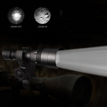 Load image into Gallery viewer, LUMENSHOOTER A8Plus Zoomable Hunting Light Kit, Green White Infrared 850nm Red LED Flashlights, for Predator Coyote Hog Fox Varmint