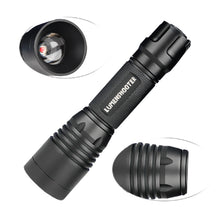 Load image into Gallery viewer, LUMENSHOOTER S2plus Scope Mounted Hunting Light Kit, Interchangeable Green Red White LED Modules, Zoomable Flashlight for Coyote Predator Varmint Hog