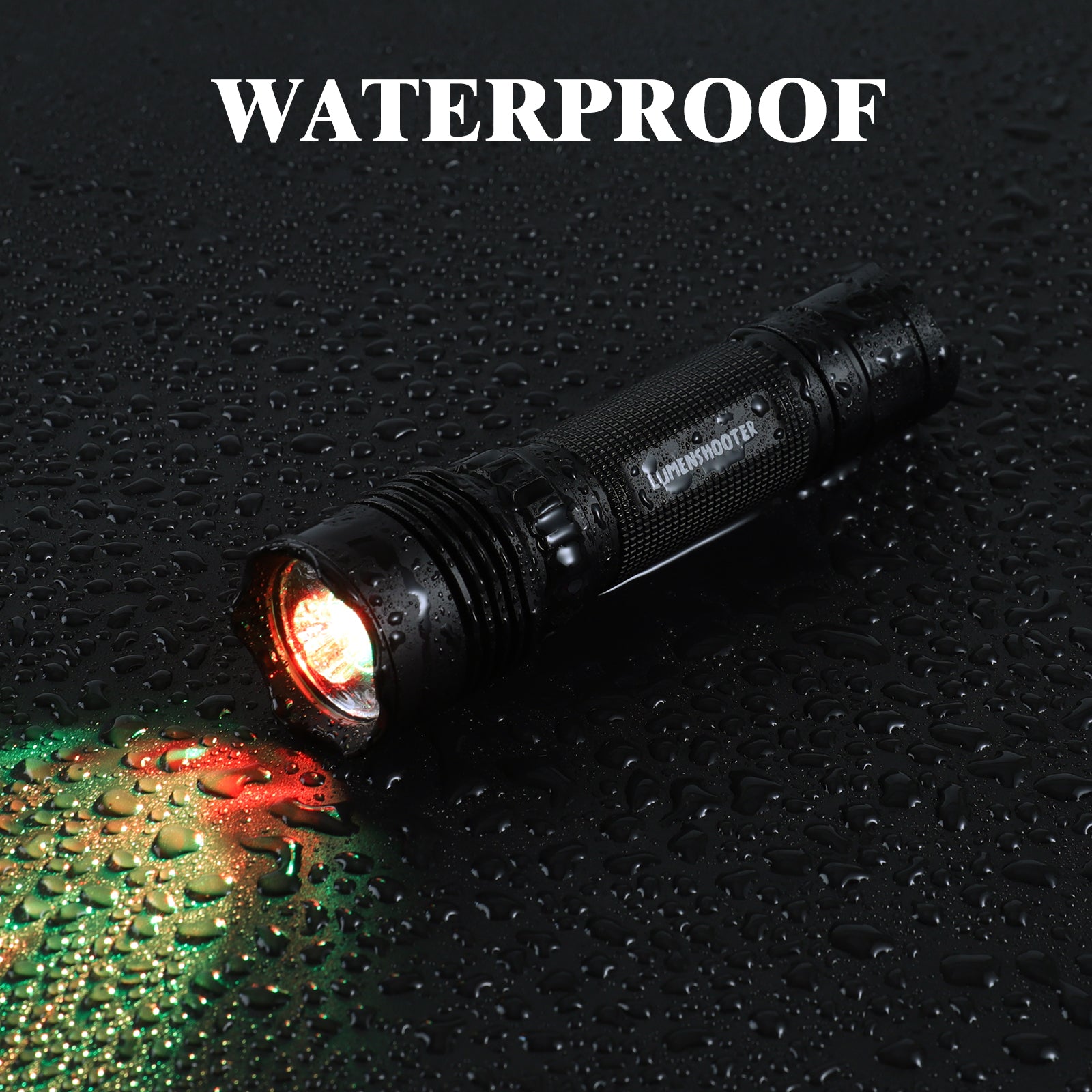 LUMENSHOOTER B2 Blood Tracking Light, Powerful Hunting Flashlight Sear